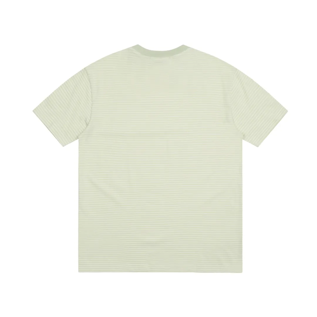 vivienne west wood west queen vivian ‼ ️Best-selling model in June Striped classic embroidered short-sleeves Pinstriped pure cotton stretch fabric Children's clothing-level quality Soft and skin-friendly The upper body is extremely comfortable Top-selling models of 2024 No need to say more Just go to the details Full series of correct accessories As we all know, striped fabrics need to be cut according to the grain The loss is huge It is twice the cost of ordinary solid-color short-sleeved fabrics Every detail is completely restored and directly stretched Color: Pink Blue Green Size: XS-L